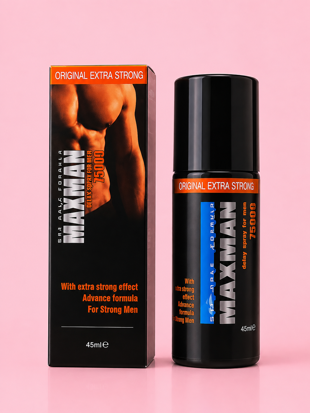 MAXMAN Original in Steel bottle 45ML