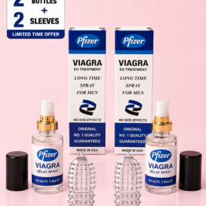 2-Pack Delay Spray for Men – Long Time Performance Spray | 50ml Each